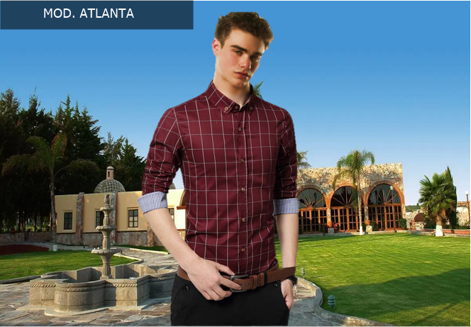 Camisa, camisa de caballero modelo MOD. ATLANTA.