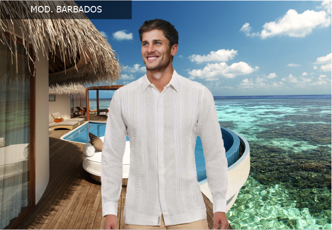 Camisa, camisa de caballero modelo MOD. BARBADOS.