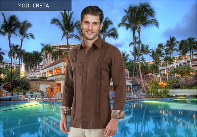 Camisa, camisa de caballero modelo MOD. CRETA.
