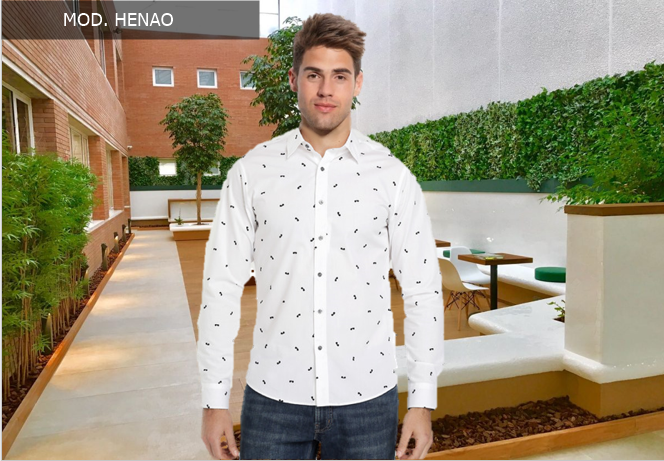Camisa, camisa de caballero modelo MOD. HENAO.