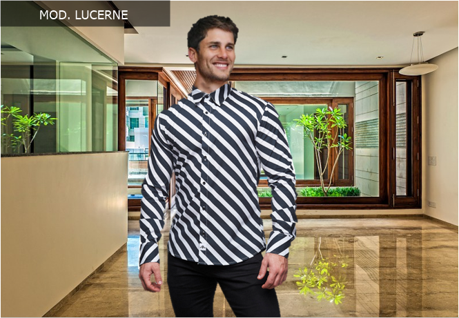 Camisa, camisa de caballero modelo MOD. LUCERNE.