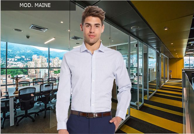 Camisa, camisa de caballero modelo MOD. MAINE.