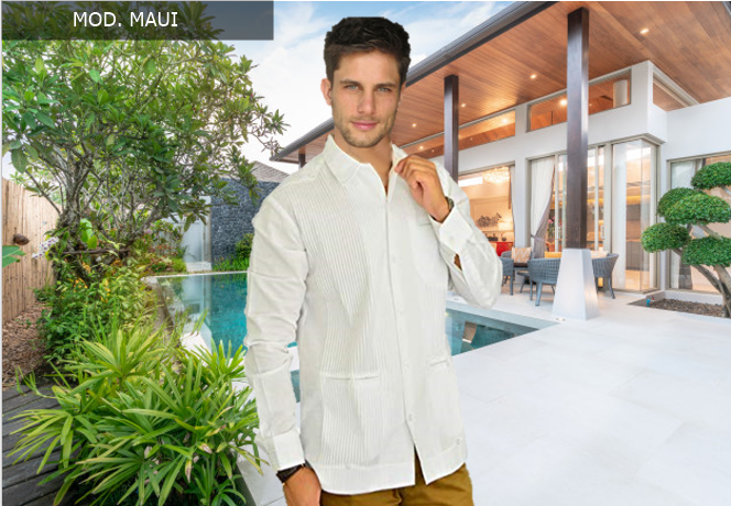 Camisa, camisa de caballero modelo MOD. MAUI.