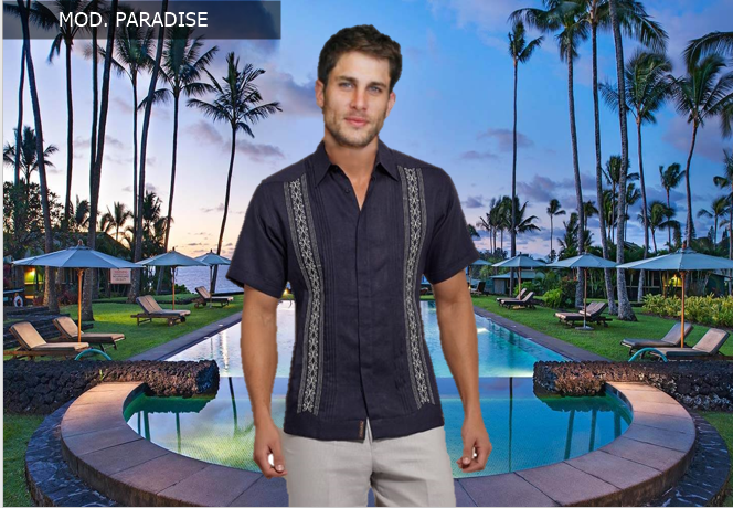 Camisa, camisa de caballero modelo MOD. PARADISE.